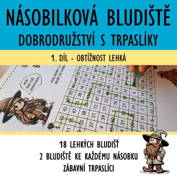 násobilka bludiště